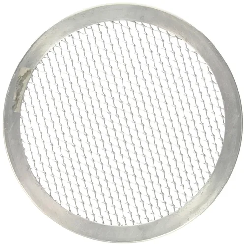 Miniatura 6 de American Metalcraft 18731 Pantalla rectangular de aluminio para hornear pizza, 11" L x 16" W