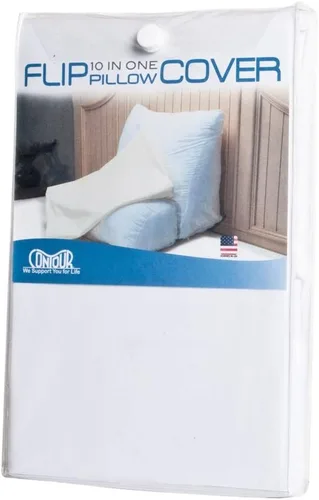 Miniatura 4 de Contour Protector de funda de almohada, color beige estándar (20 pulgadas de ancho) (paquete de 2)