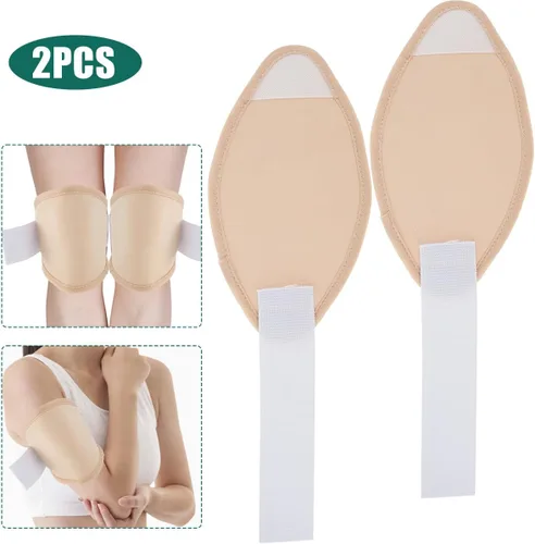 Miniatura 8 de Paquete de 2 unidades de aceite esencial para rodilla, tobillo, codos, brazos y pies, paquete de aceite de rodilla de franela de bambú reutilizable