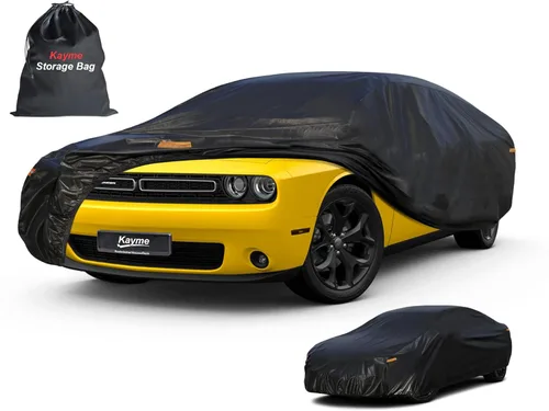Miniatura 55 de Kayme - Cubierta completa impermeable de 7 capas para Honda Civic Sedán/Coupé (1991-2024), apta para todo clima, protección p/exteriores contra