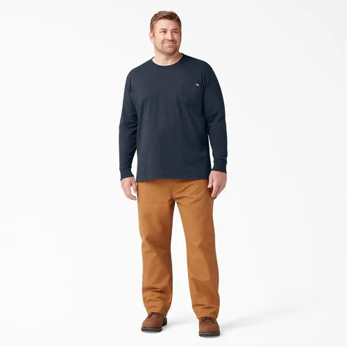 Miniatura 7 de Dickies Heavyweight camisa de manga larga de cuello redondo Big & Tall para hombre