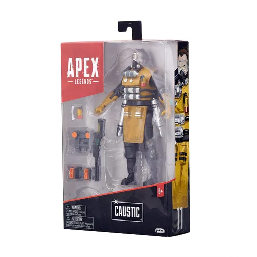 Miniatura 7 de Electronic Arts Apex Legends - Figura de acción cáustica coleccionable de 6 pulgadas