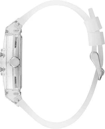 Miniatura 2 de GUESS Reloj multifunción con esfera expuesta en tono dorado