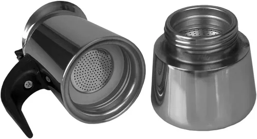 Miniatura 5 de Home Basics EM00248 - Máquina de café expreso de acero inoxidable de 2 tazas, color plateado