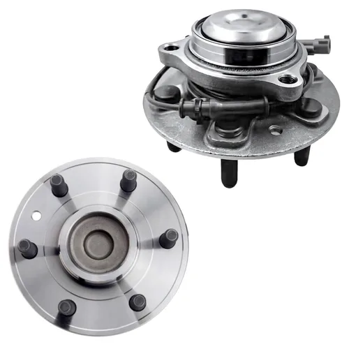 Miniatura 38 de Detroit Axle - Bujes de rodamiento de rueda traseros de 2 piezas para Volkswagen Jetta Beetle Golf City Audi TT Quattro, 2 rodamientos de ruedas
