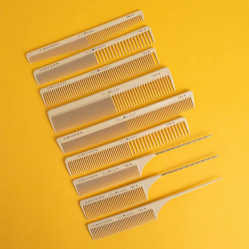 Miniatura 6 de Cricket Silkomb Pro-35 - Peine de corte de pelo extra largo, inyectado de silicona, dientes sin costuras con patrón de dientes dobles para corte