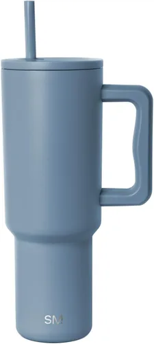 Miniatura 18 de Simple Modern Vaso Trek de 40 oz con Asa y Tapa con Pajilla Vaso de Viaje Aislado de Acero Inoxidable Apto para Portavasos Slumberland
