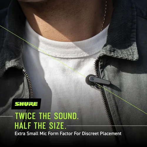 Miniatura 7 de Shure MoveMic One - Micrófono Lavalier Inalámbrico Pro Directo al Teléfono para iPhone y Android, Micrófono Mini Bluetooth, 24 Horas de Carga