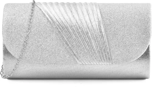 Miniatura 16 de TINDTOP Bolsos de mano para mujer, bolsos de noche para formal, boda, fiesta, cóctel, graduación, bandolera, sobre, hombro, bolsa de hombro