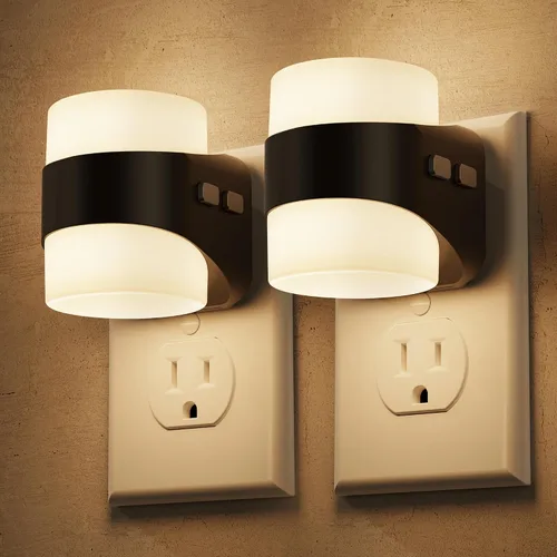 Miniatura 21 de Briignite - Luz nocturna LED enchufable en la pared - Luz nocturna regulable con diseño de burbuja 3000K/4000K/5000K y 3 niveles de brillo