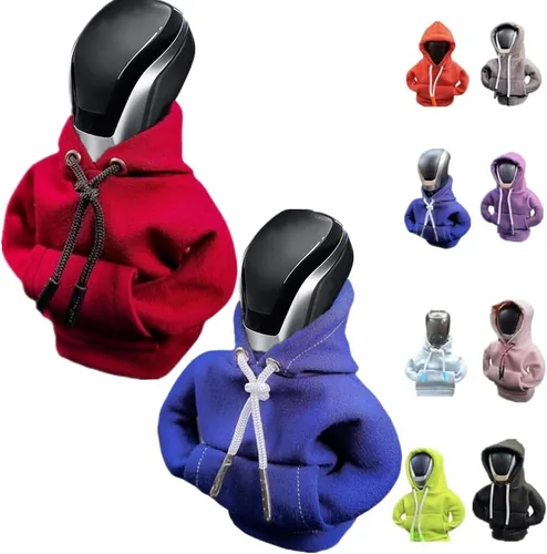 Miniatura 10 de Funda para palanca de cambios con capucha, decoración de protector de palanca de cambios de 4.7 pulgadas, ajuste universal, accesorio de decoración