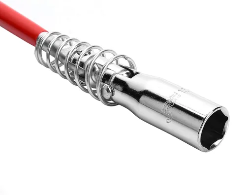Miniatura 7 de Jetech Llave de bujía de 5/8 pulgadas (0.630 in), diseño de mango en T con barra en T giratoria de 360 grados, acero de aleación Cr-V tratado