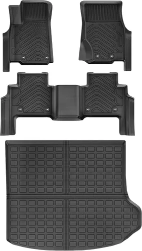 Miniatura 9 de AUTOSAVER88 Alfombrillas y revestimientos de carga para Chevrolet Suburban/GMC Yukon XL de 7 plazas con asientos de cubo 2021-2025 2026