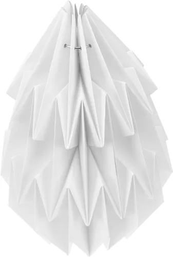 Nórdico Simple diseño origami papel cubierta de luz pantalla hogar accesorio decorativo