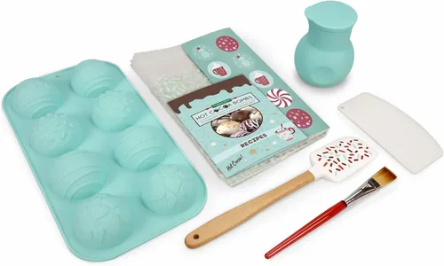Miniatura 2 de Handstand Kitchen Juego de 18 piezas para fabricar bombas de cacao caliente Juego de bombas de cacao definitivo