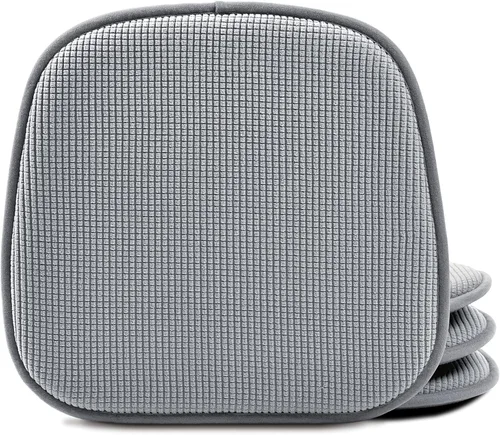 Miniatura 15 de Shinnwa Paquete de 2 cojines antideslizantes para sillas de comedor, cojines de asiento de cocina en forma de U, juego de 2, 15 x 16 pulgadas