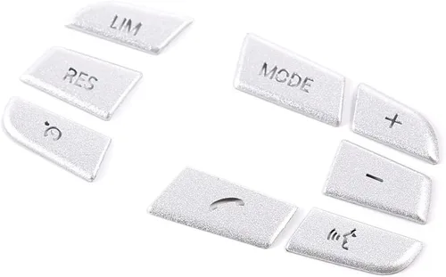 Miniatura 3 de Aleación para BMW Serie 5 F10 5 Serie GT 2011-2017 Interior Volante Botón Parche Etiqueta Engomada Para 7 Series F01 2010-2014 Accesorios de Coche