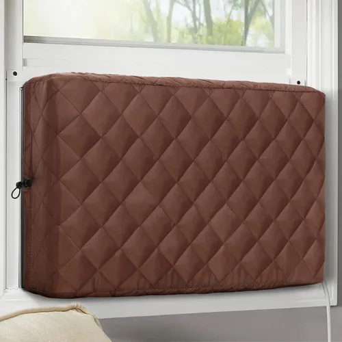 Miniatura 13 de KylinLucky Cubierta de aire acondicionado para ventana exterior, cubiertas de unidad de aire acondicionado para exteriores, 25.5 pulgadas de ancho x