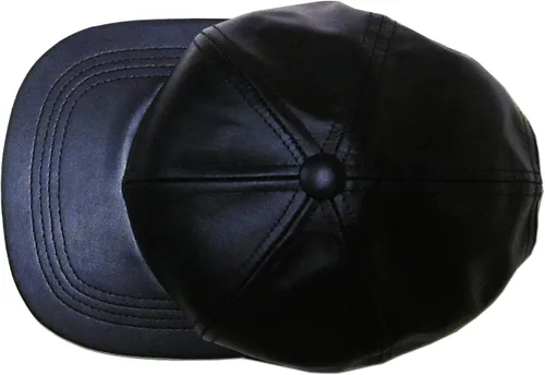 Miniatura 7 de KBETHOS Gorra de béisbol de cuero genuino de Bill Fabricado en Estados Unidos