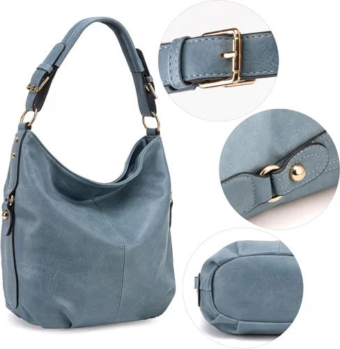 Miniatura 4 de Montana West Bolsos Hobo para mujer Bolsos de hombro y bolsos