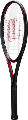 Miniatura 3 de Wilson Clash 100 Pro V3 - Raqueta de tenis de rendimiento para adultos, tamaño de agarre de 2-4 1/4 pulgadas, ensartada con Sensation 16 Natural