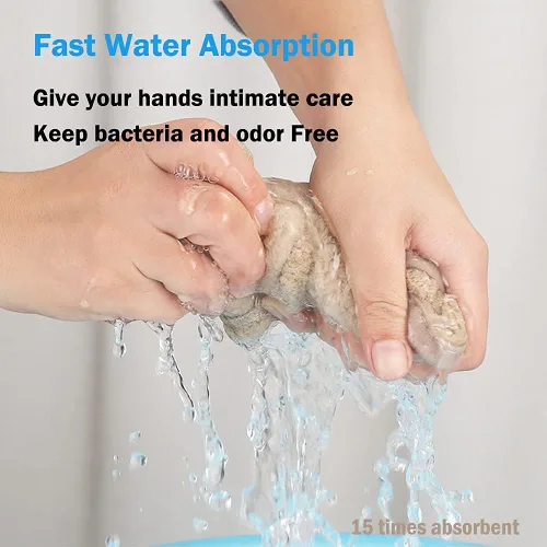 Miniatura 3 de PRATIQUE Paquete de 5 bonitas toallas de mano, toallas de baño con lazo para colgar, toalla de mano para niños, animales, toalla de mano absorbente