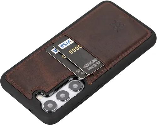 Miniatura 104 de Venito Capri - Funda de piel tipo cartera compatible con Samsung Galaxy Note 10 Plus (6,8 pulgadas), extra segura, con bloqueo RFID y cubierta