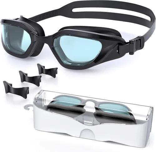 Miniatura 27 de Gafas de Natación, Gafas de Natación Unisex para Adultos Anti Niebla Anti UV Sin Fugas Visión Amplia para Hombres Mujeres Jóvenes