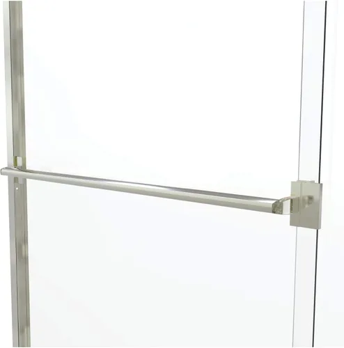 Miniatura 4 de Basco Puerta de ducha clásica semi-sin marco, puerta corredera para bañera, 52-56 pulgadas de ancho x 56 pulgadas de alto, 3/16 pulg de vidrio