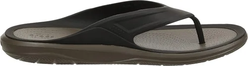 Miniatura 9 de Crocs Swiftwater Wave Flip Flops zapatos de hombre para la hora del baño.