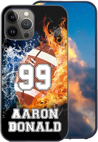 Miniatura 8 de Personalized Football Name and Number Design Your Own Rubber Cover for Galaxy A16/A15/A25/A14/A54/A53 for Samsung A case