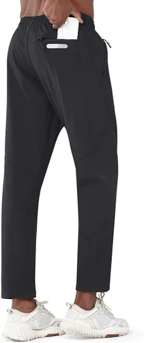 Miniatura 3 de NORTHYARD Men's Fleece Lined Pants Athletic Workout Running Joggers Winter Warm Wind Sweatpants for Active Gym Track Jogging
