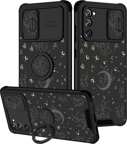 Miniatura 23 de Funda 2 en 1 para Samsung Galaxy Note 10 Plus con diseño de calavera para teléfono con diseño de esqueleto para yoga, fantasma, horror, con cubierta