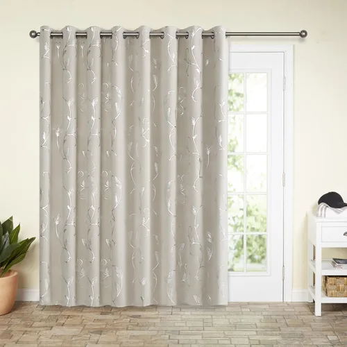 Miniatura 58 de BUHUA Cortinas Opacas de 63 Pulgadas de Largo, 2 Paneles con Aislamiento Térmico, Tratamiento de Ventana para Dormitorio, Cortinas Oscurecedoras