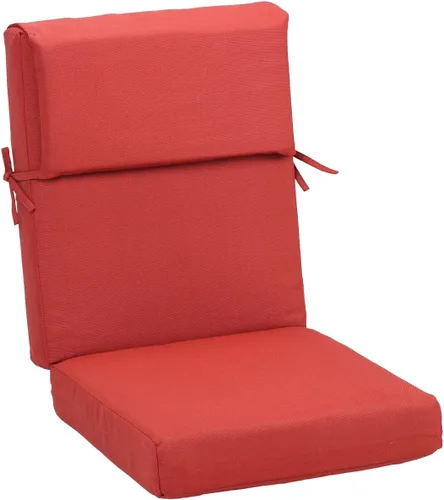 Miniatura 18 de BPS Cojín para silla mecedora de 20 x 20 pulgadas, resistente a la decoloración y al agua, cojines para sillas de patio con funda extraíble