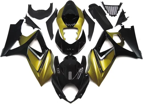 Miniatura 314 de Kit de carenado de inyección azul, negro y blanco para Suzuki GSXR600 GSX750 2006 2007 GSXR 600 GSX-R750 06 07 ABS Carenado de plástico completo