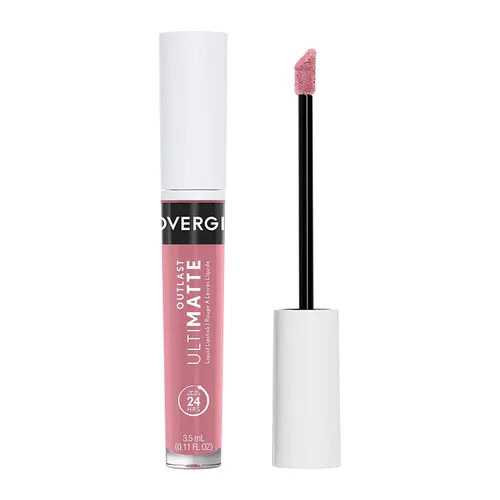 COVERGIRL Outlast Ultimatte One Step 99350047205 - Color de labios líquido, Rose, Yay, Rose, 0.12 onzas líquidas, Yay, Rosé 115