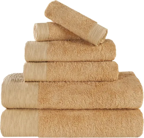 Miniatura 42 de Superior Rayon - Juego de toallas de 12 piezas de mezcla de bambú, de secado rápido, artículos esenciales para el baño, ducha, spa, toallas