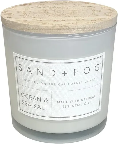 Miniatura 61 de Sand + Fog Vela aromática - Calabaza y Clavo – Fragancias y tamaños adicionales – Mecha 100% de algodón sin plomo - Velas de lujo en tarro