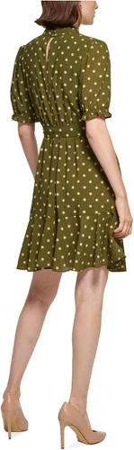 Miniatura 2 de Tommy Hilfiger Vestido clásico de cuadros transparentes para mujer