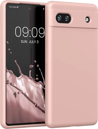 Miniatura 150 de kwmobile Funda Compatible con Google Pixel 6 Pro - Funda de teléfono de silicona TPU con acabado suave - Azul Arrecife