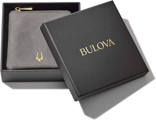 Miniatura 6 de Bulova Jewelry Men's Precisionist Diamond Pendant Necklace with Box Chain