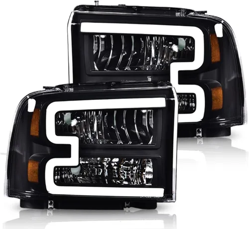 Miniatura 12 de GRAND ORANGE - Juego de faros delanteros, compatible con Ford F250 F350 F450 F550 1999-2004, para Ford Excursion 2000-2004, lado del conductor