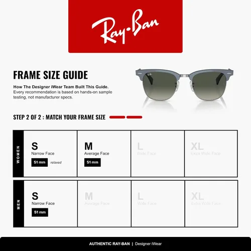 Miniatura 5 de Ray-Ban RB3507 Clubmaster Gafas de sol cuadradas de aluminio Azul sobre plata/gris