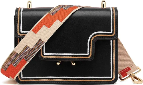 Miniatura 52 de ZOOEASS - Correa de repuesto para cartera, para colgar en el hombro o para cruzar, ancha y ajustable, de lona