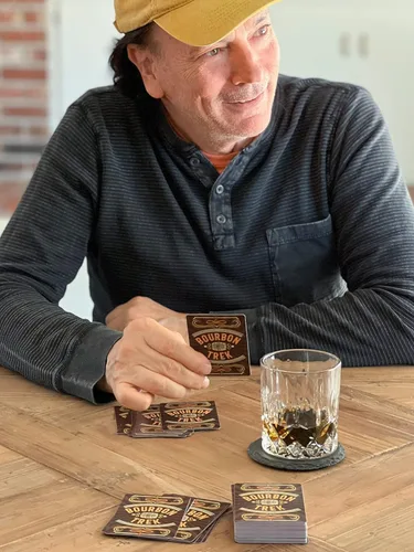 Miniatura 6 de Regalos de Bourbon para hombres, juego de trivia único Bourbon Trek para amantes del whisky Regalos de whisky para hombres Trivia de cultura