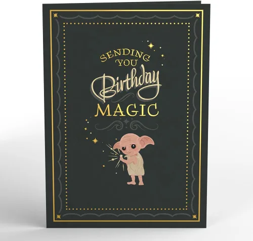 Miniatura 4 de Lovepop Tarjeta desplegable de feliz cumpleaños para ella y él, tarjetas de felicitación de cumpleaños 3D de Harry Potter para niños, niñas