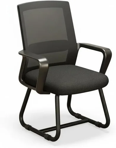 Miniatura 8 de Silla de oficina ergonómica con soporte lumbar y respaldo de malla transpirable, ideal para el hogar y el trabajo