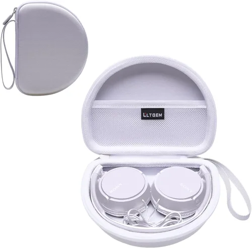 Miniatura 13 de LTGEM Estuche Compatible con Sony MDR-ZX110 / MDRZX110AP / MDRZX110NC / MDR-ZX310AP Serie ZX Audífonos intraaurales con cable, negro (Solo estuche)