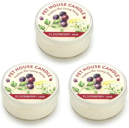 Miniatura 24 de Pet House - Mini velas para olor de mascotas, a base de plantas, velas perfumadas aptas para perros y gatos, té verde lavanda, paquete de 3